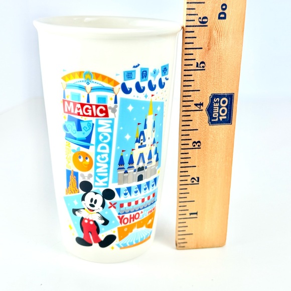 Starbucks Disney Magic Kingdom Yo Ho A Pirates Life 12 oz Ceramic Tumbler NO LID - Picture 12 of 12